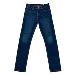 George Men’s slim dark blue skinny jeans 32X30